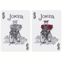 Bicycle® Foil Back Crimson Oyun İskambil Kartı
