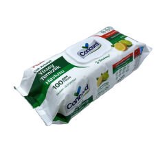 Concord Çok Amaçlı Yüzey Temizlik Havlusu - Limon Kokulu (100 Yaprak) - ÜÇLÜ SET