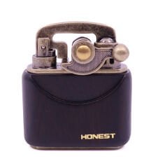 Honest Benzinli Çakmak - Rustic Gold Kahverengi