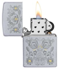 Zippo Painted Floral Çakmak