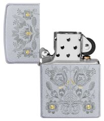 Zippo Painted Floral Çakmak