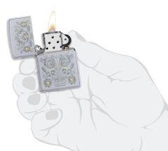 Zippo Painted Floral Çakmak