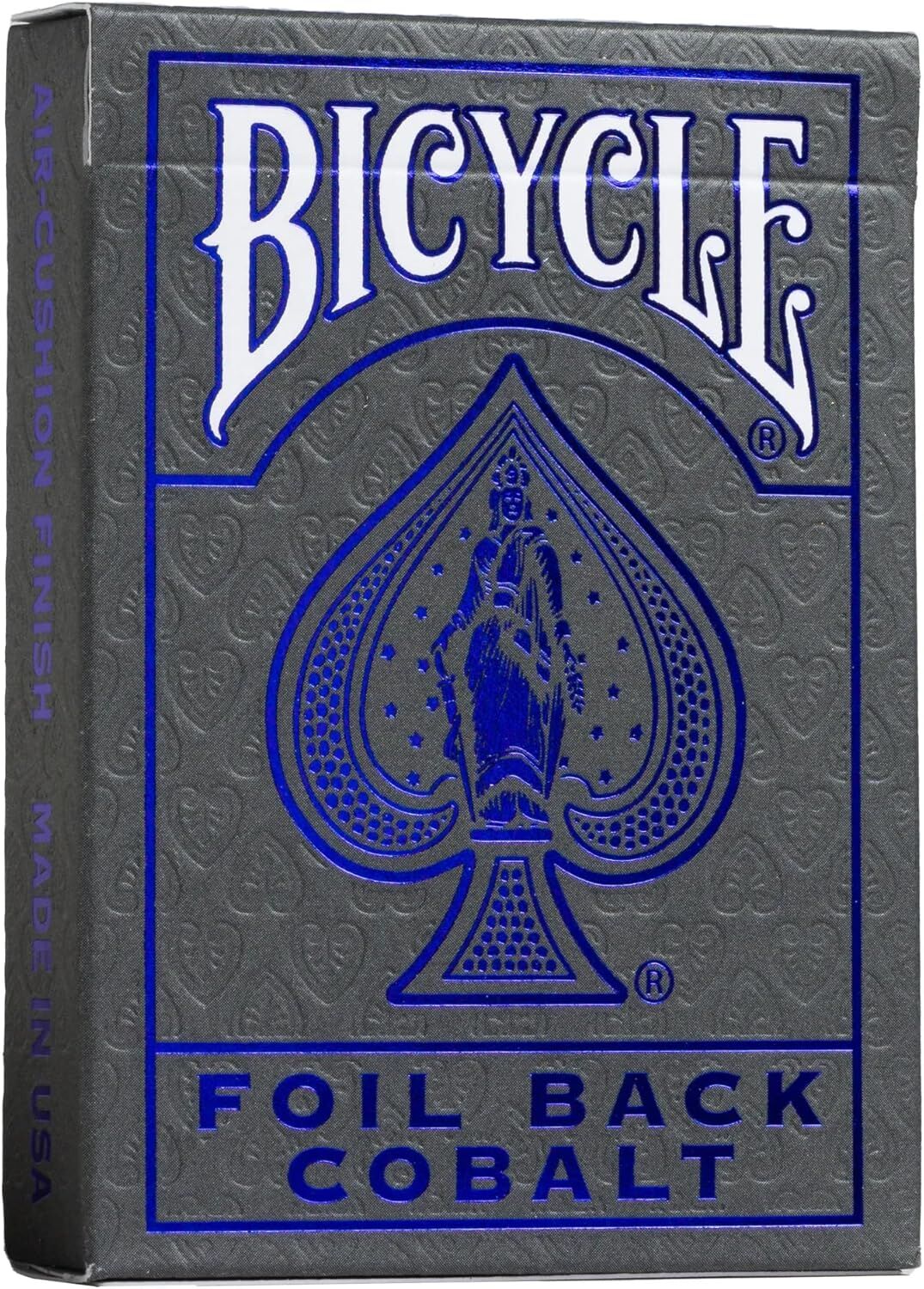 Bicycle® Foil Back Cobalt Oyun İskambil Kartı