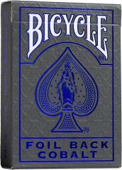Bicycle® Foil Back Cobalt Oyun İskambil Kartı