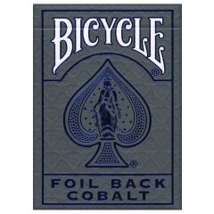 Bicycle® Foil Back Cobalt Oyun İskambil Kartı