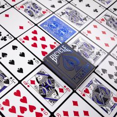 Bicycle® Foil Back Cobalt Oyun İskambil Kartı