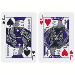 Bicycle® Foil Back Cobalt Oyun İskambil Kartı