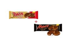 Twix&Mars Secret Center Bisküvi İkili Set