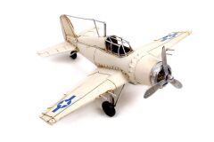 Vintage Dekoratif Pervaneli Uçak