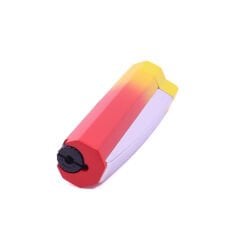 Metal Tek Torch Jet Alev Puro Çakmağı - Sarı/Turuncu