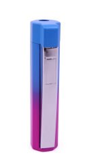 Metal Tek Torch Jet Alev Puro Çakmağı - Mavi/Mor