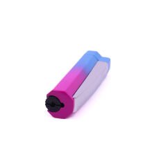 Metal Tek Torch Jet Alev Puro Çakmağı - Mavi/Mor