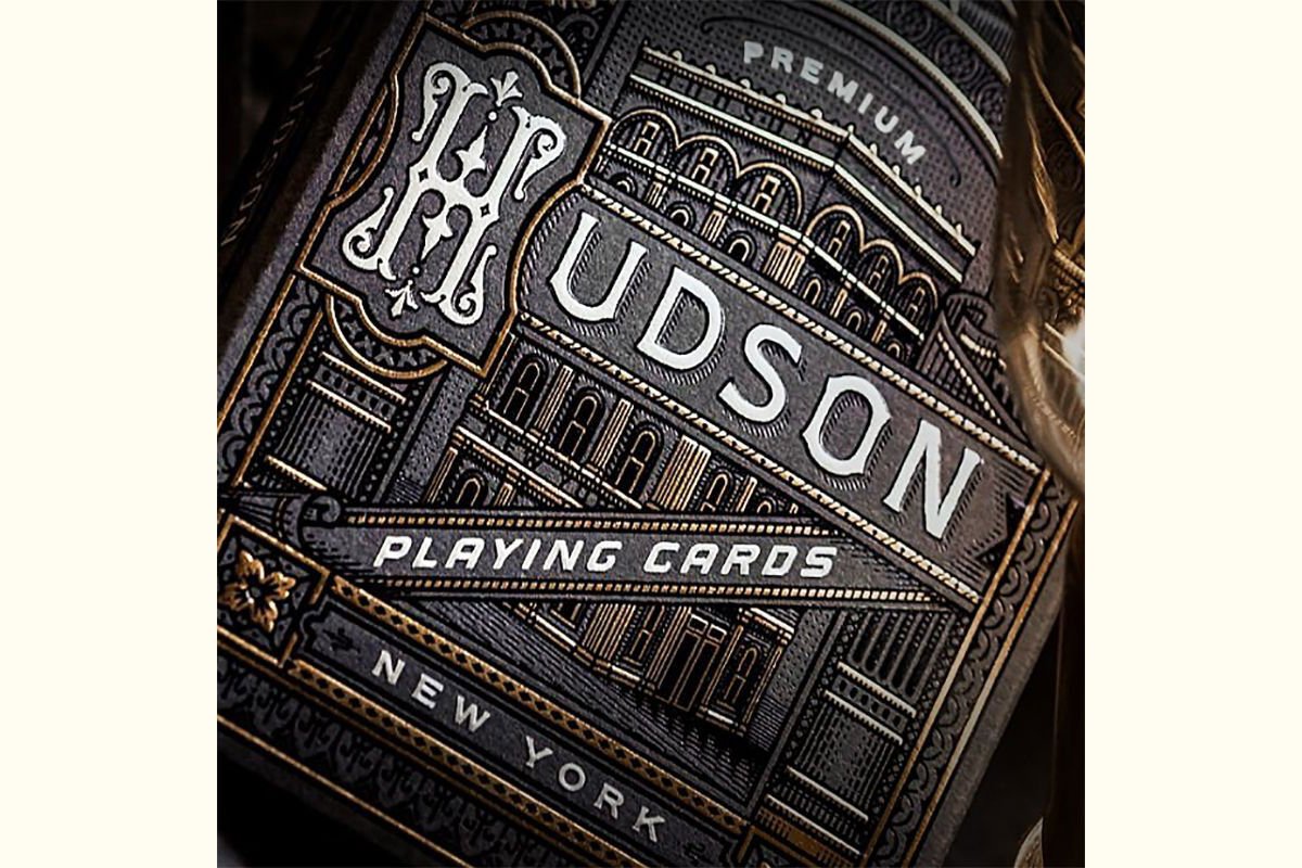 Theory11 Hudson New York Black Edition Oyun İskambil Kartı