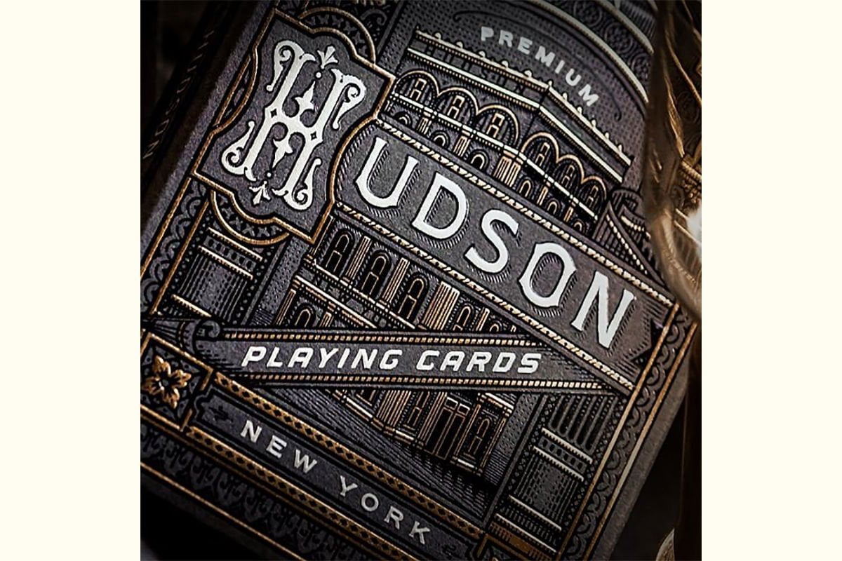 Theory11 Hudson New York Black Edition Oyun İskambil Kartı