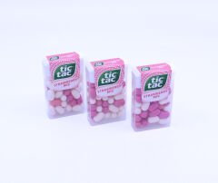 Tic Tac 3'lü Set - Çilek Aromalı Şeker