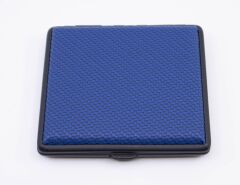 Angelo Lacivert Karbon Fiber Görünüm Şık Tasarımlı Tabaka - Paslanmaz Krom Kaplama İç Yüzey