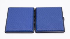 Angelo Lacivert Karbon Fiber Görünüm Şık Tasarımlı Tabaka - Paslanmaz Krom Kaplama İç Yüzey