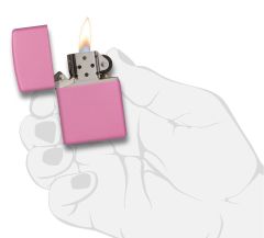 Zippo Regular Pink Matte Çakmak