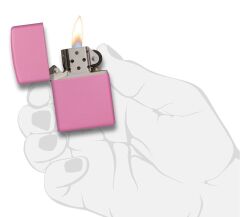 Zippo Regular Pink Matte Çakmak
