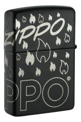 Zippo Monochrome Blaze Dizayn Çakmak