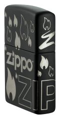 Zippo Monochrome Blaze Dizayn Çakmak