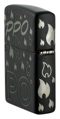 Zippo Monochrome Blaze Dizayn Çakmak