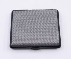 Angelo Beyaz Karbon Fiber Görünüm Şık Tasarımlı Tabaka - Paslanmaz Krom Kaplama İç Yüzey