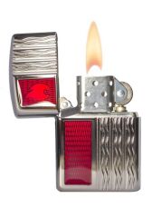 Zippo Carved And Flame Armor Case Çakmak