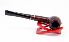 Şahin Kırmızı Yıldız 103 9mm. Filtreli Ebonit Saplı Pipo - Billiard 237060