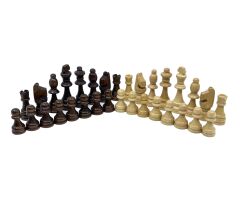Eser Ahşap Satranç Taşı No: 25