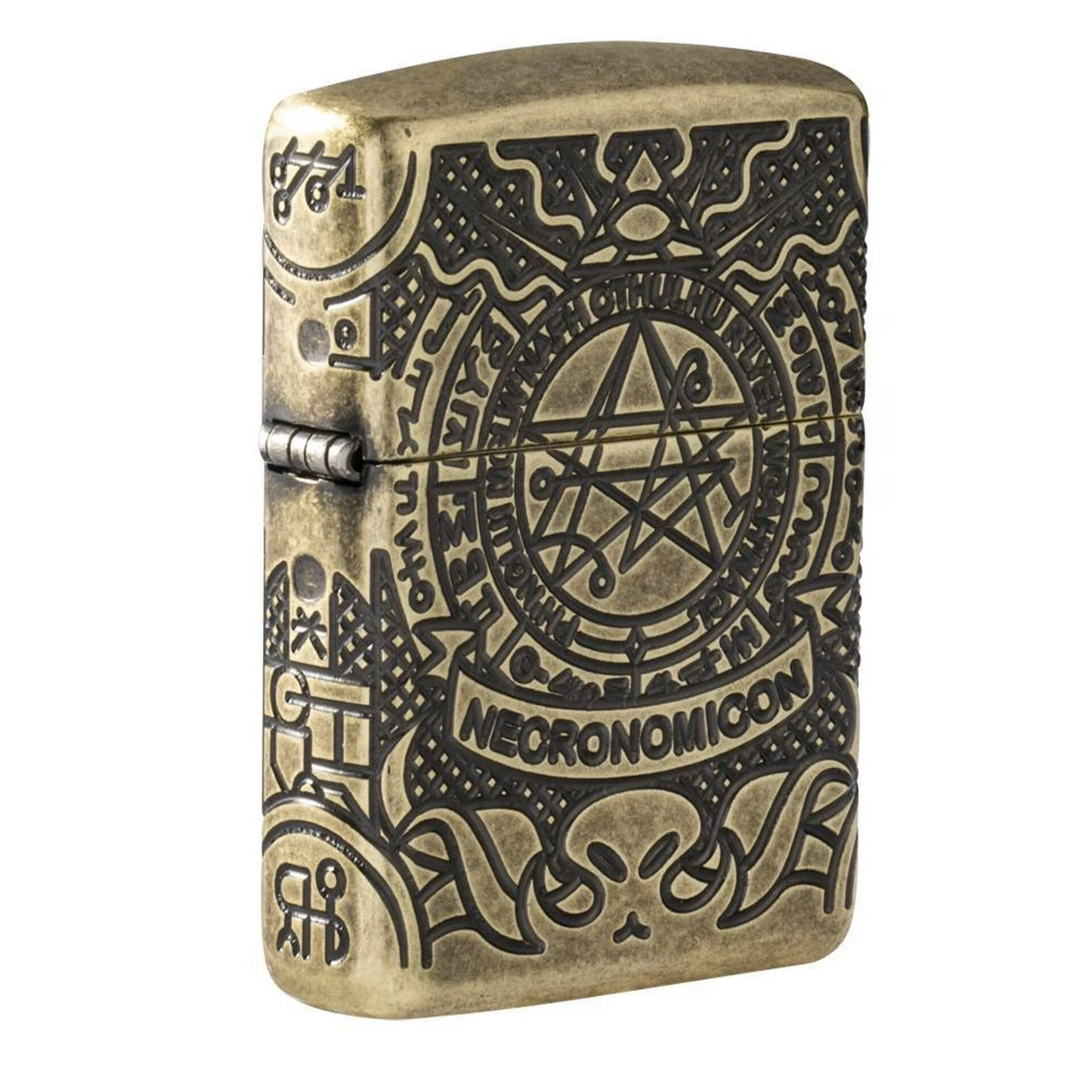 Zippo Armor® Occult Necronomicon Dizayn Çakmak