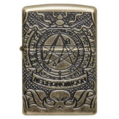 Zippo Armor® Occult Necronomicon Dizayn Çakmak
