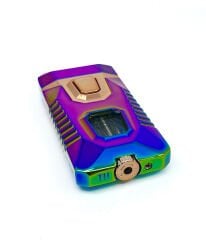 Metal Çift Yanmalı Işıklı Çakmak - ICY