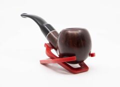 Şahin Kırmızı Yıldız 234 9mm. Filtreli Akrilik Saplı Pipo - Bent Billiard 237098