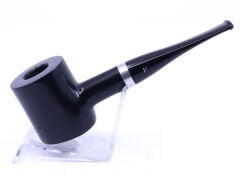 Falconetti Poker 9 mm Filtreli Metal Bilezikli Pipo Siyah