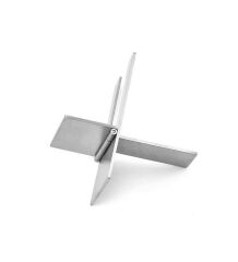 Parmida Katlanır Puro Tutucu / Puro Sehpası Standı - Gümüş Renk