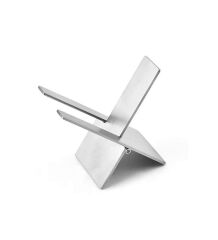 Parmida Katlanır Puro Tutucu / Puro Sehpası Standı - Gümüş Renk