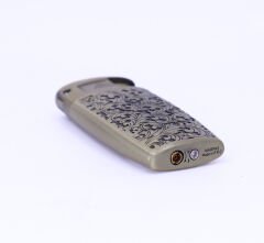 Gravür İşleme Tek Torch Puro Çakmağı - Pirinç