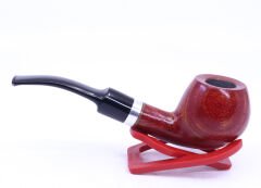 Falconetti Metal Bilezikli 9mm Filtreli Pipo Half Bent 01