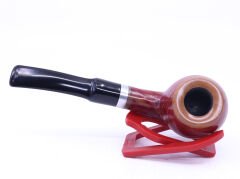 Falconetti Metal Bilezikli 9mm Filtreli Pipo Half Bent 03