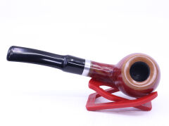 Falconetti Metal Bilezikli 9mm Filtreli Pipo Half Bent 03