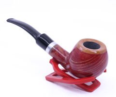 Falconetti Metal Bilezikli 9mm Filtreli Pipo Half Bent 03