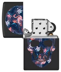 Zippo Flamingo Skull Design Çakmak
