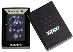 Zippo Flamingo Skull Design Çakmak
