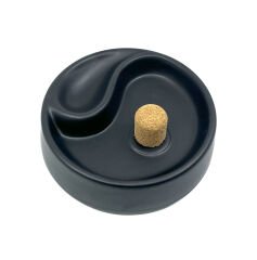 Angelo Seramik Tekli Mantarlı Pipo Küllük - Siyah