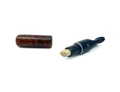 Şahin 9mm Filtreli 8mm Uçlu Akrilik Saplı Sigara Ağızlığı - Kahverengi - 0755
