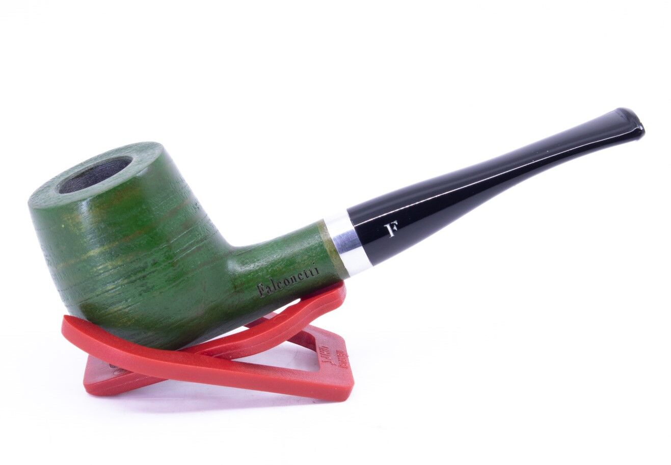 Falconetti Metal Bilezikli 9mm Filtreli Pipo Billiard 01