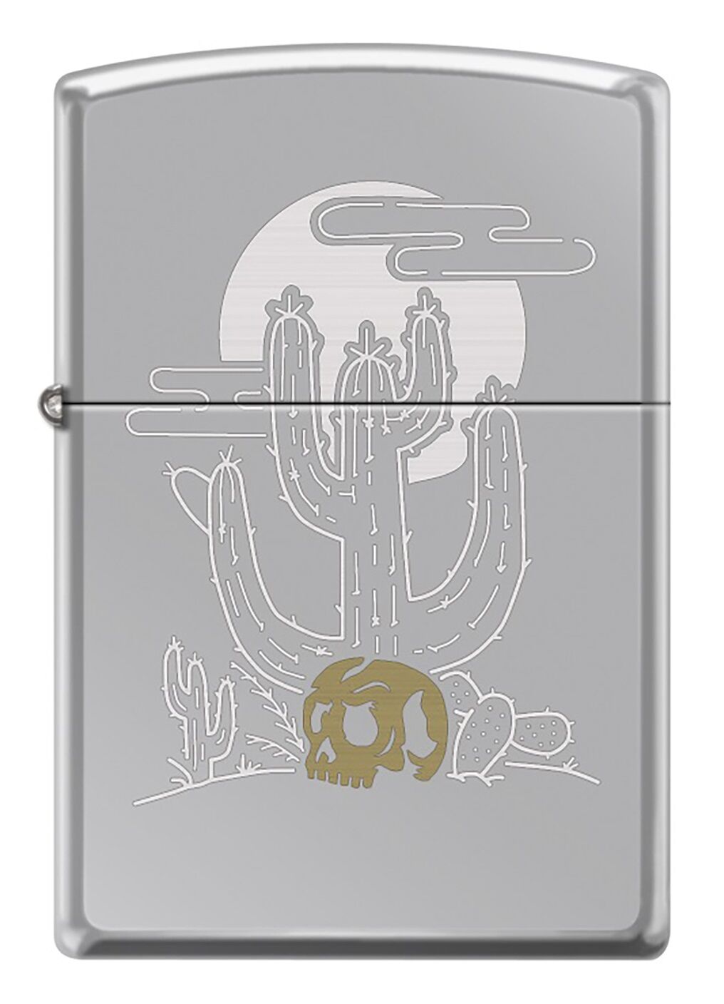 Zippo Cactus And Skull Dizayn Çakmak