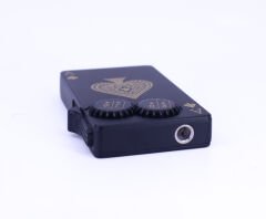 Maça As Dizayn Tek Torch Puro Çakmağı - Siyah