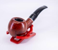 Şahin Kırmızı Yıldız 234 9mm. Filtreli Akrilik Saplı Pipo - Bent Billiard 237099b